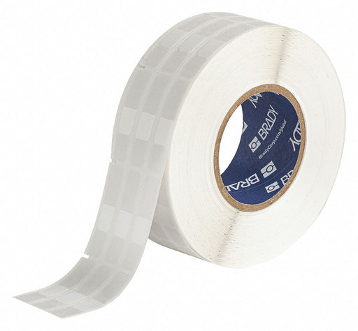 Wraparound Label White Vinyl 1/2 in W
