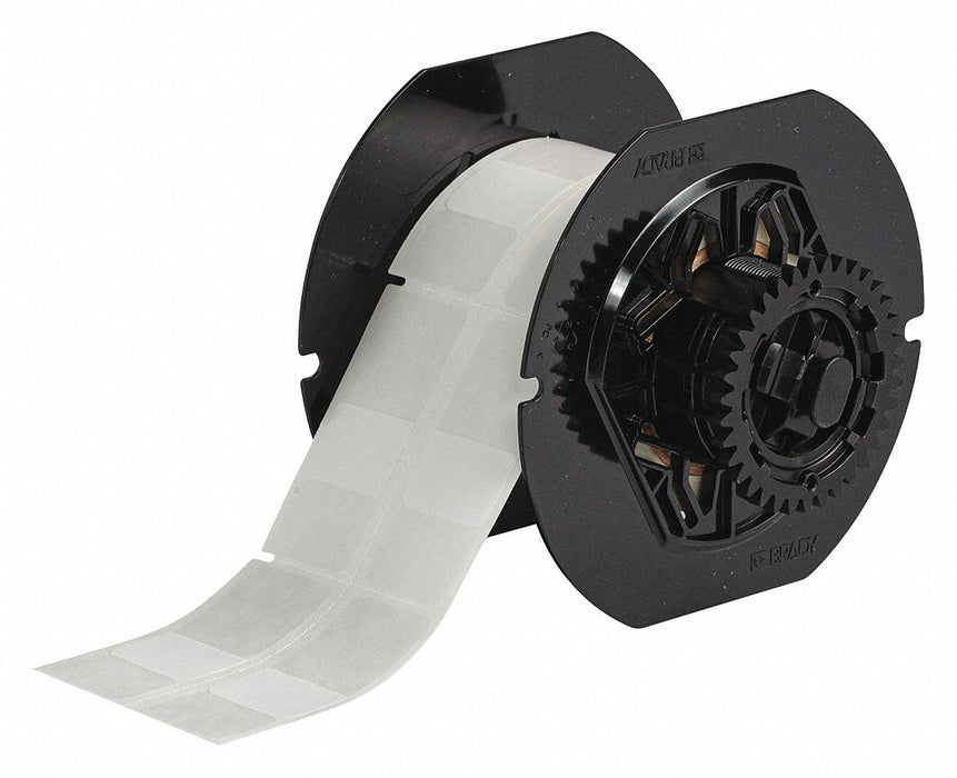 Wraparound Label White Vinyl 1 in W