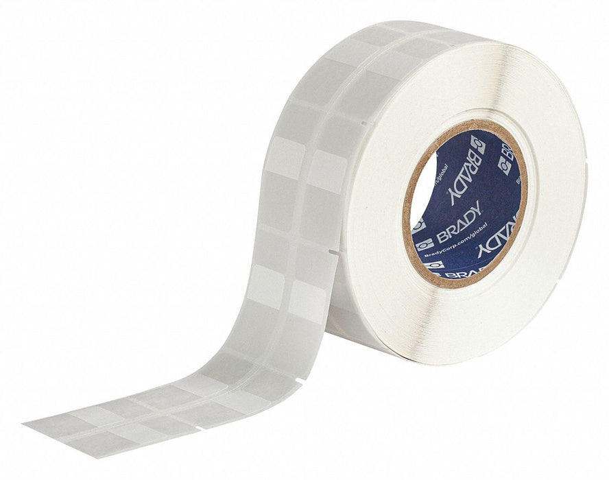Wraparound Label White Vinyl 1 in W