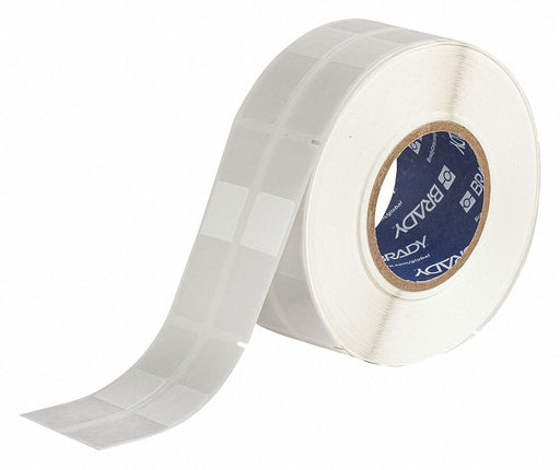 Wraparound Label White Vinyl 1 in W