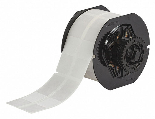 Wraparound Label White Vinyl 1 in W