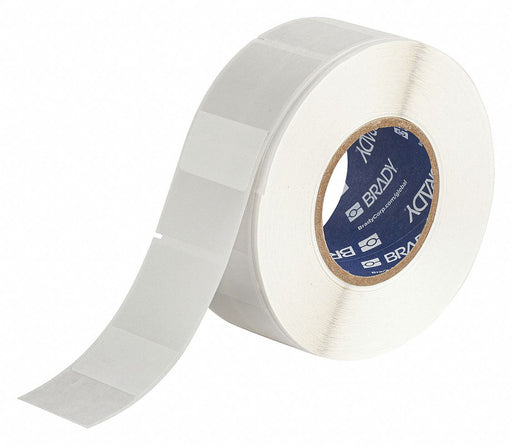 Wraparound Label White Vinyl 2 in W