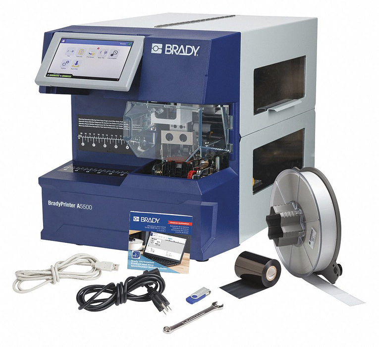 Flag Printer Applicator Blue
