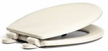 Toilet Seat Round White Plastic