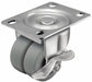 Plate Caster Swivel Rubber 2 13/16 H