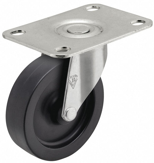 Plate Caster Swivel Polyolefin 3 1/2 H