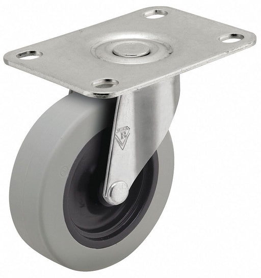 Plate Caster Swivel Polyurethane 2 5/8 H