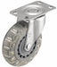 Plate Caster Swivel Polyurethane 2 5/8 H