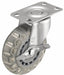 Plate Caster Swivel Polyurethane 2 5/8 H