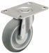 Plate Caster Swivel Rubber 4 7/8 H