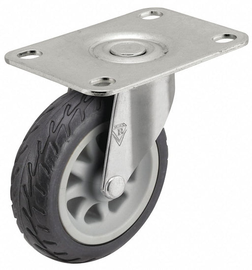 PlateCaster Swivel Polypropylene 3 1/2 H