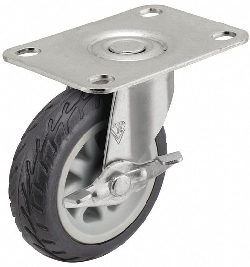 PlateCaster Swivel Polypropylene 3 1/2 H