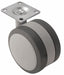 Plate Caster Swivel TPR 4 5/8 H