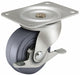 Plate Caster Swivel Rubber 5 H