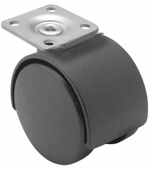 Plate Caster Swivel Nylon 2 1/4 H