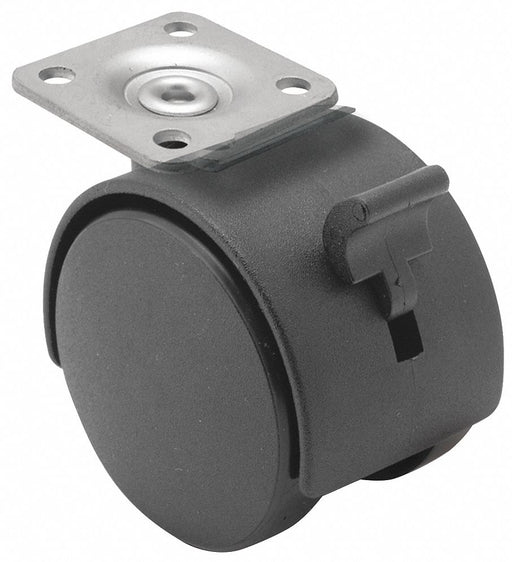 Plate Caster Swivel Nylon 3 H