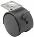 Plate Caster Swivel Nylon 3 H