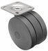 Plate Caster Swivel Nylon 2 3/4 H