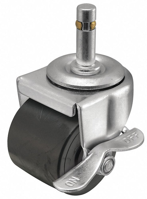 Stem Caster 2 dia Polypropylene 300lb