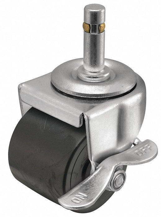 Stem Caster 2 dia Polypropylene 300lb