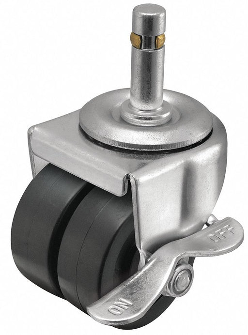 Stem Caster 2 dia Polypropylene 225lb