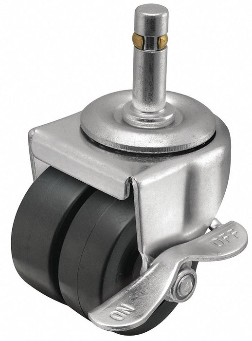 Stem Caster 2 dia Polypropylene 225lb