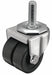 Stem Caster 2 dia Polypropylene 225lb