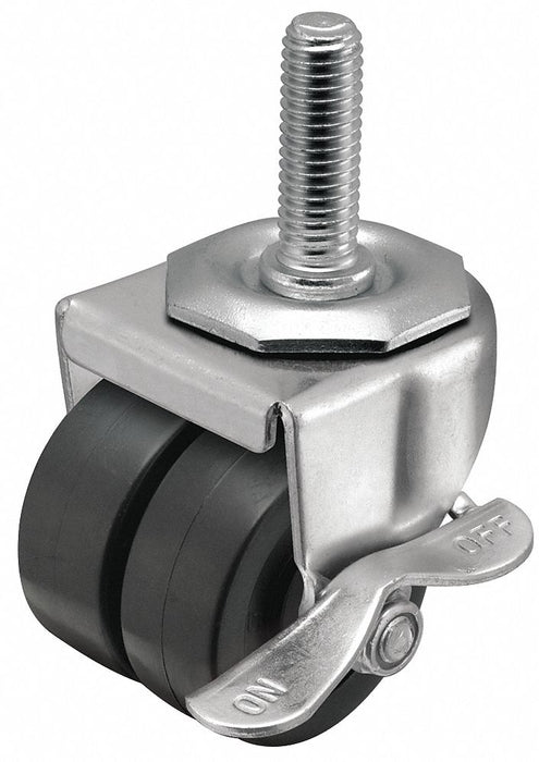 Stem Caster 2 dia Polypropylene 225lb
