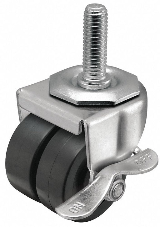 Stem Caster 2 dia Polypropylene 225lb