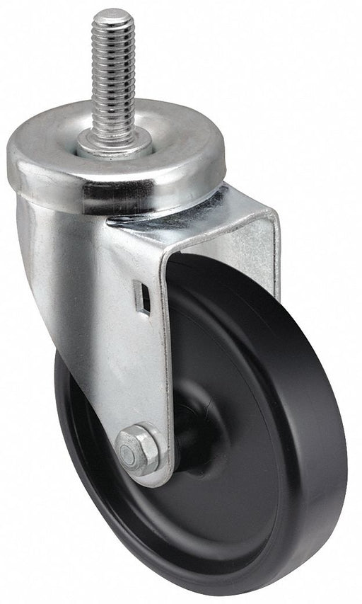 Stem Caster 3 dia Polypropylene 250lb