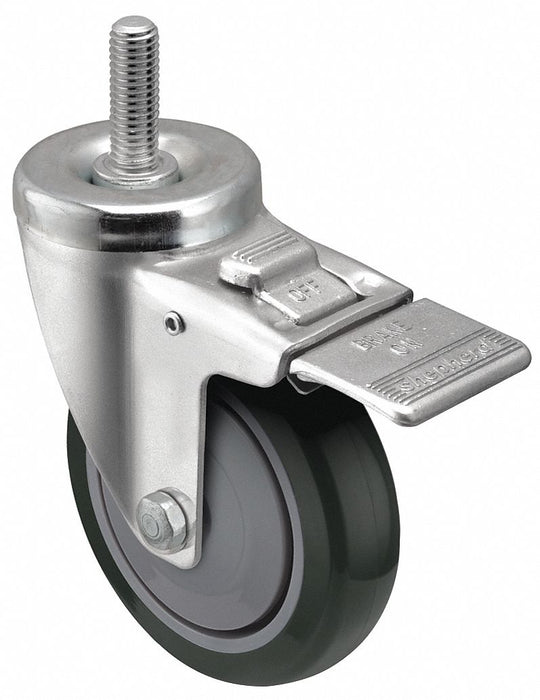 Stem Caster 3 dia Polyurethane 250lb