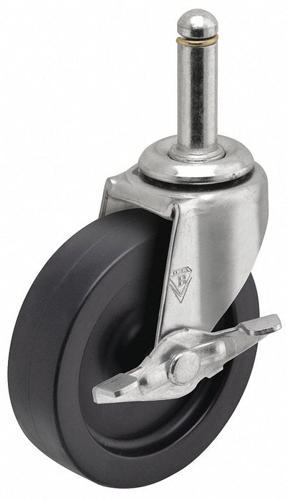 Stem Caster 3 dia Polypropylene 120lb