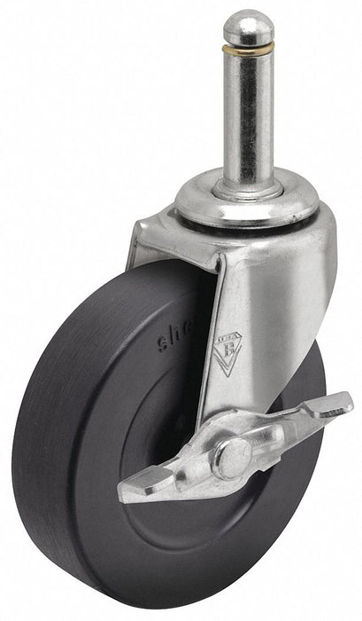 Stem Caster 3 dia Rubber 110lb