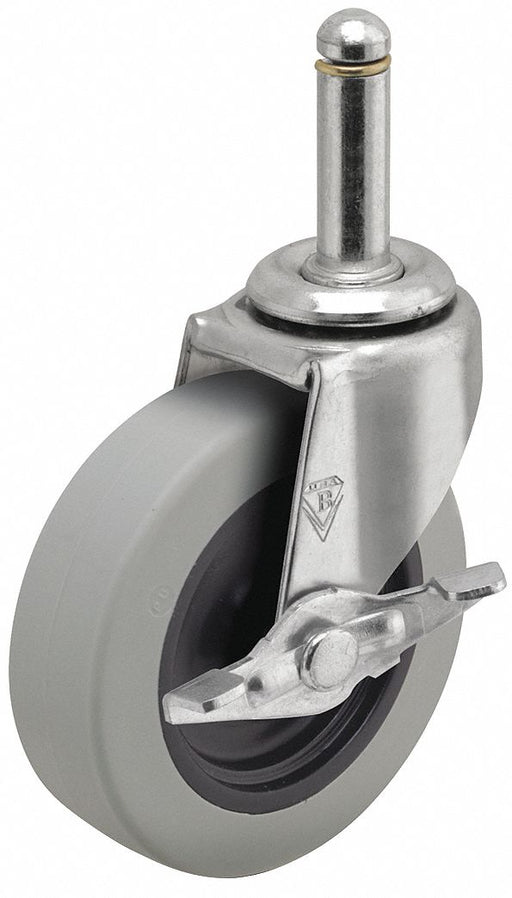 Stem Caster 3 dia Polyurethane 120lb