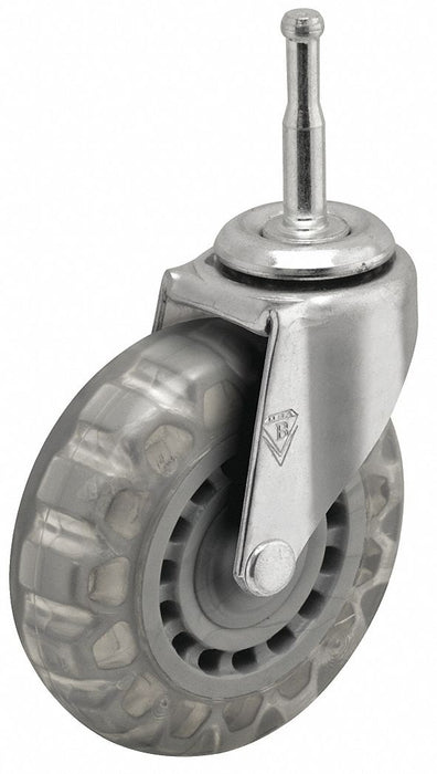Stem Caster 3 dia Polyurethane 120lb