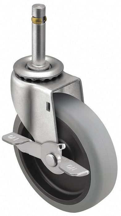 Stem Caster 5 dia Polyurethane 150lb