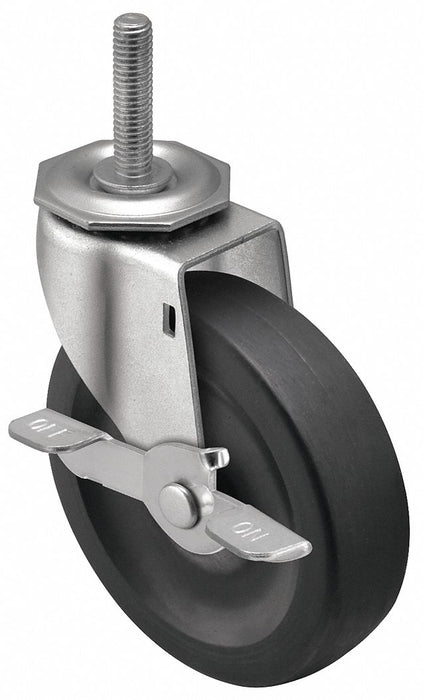 Stem Caster 5 dia Rubber 130lb