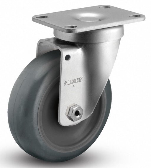 PlateCaster Swivel Polyurethane 6 3/16 H