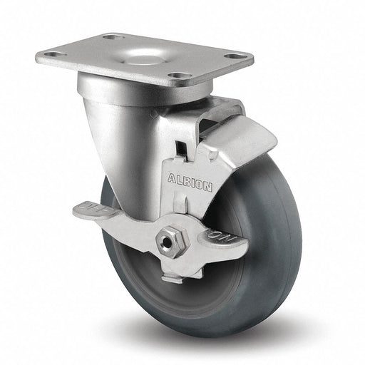 PlateCaster Swivel Polyurethane 6 3/16 H