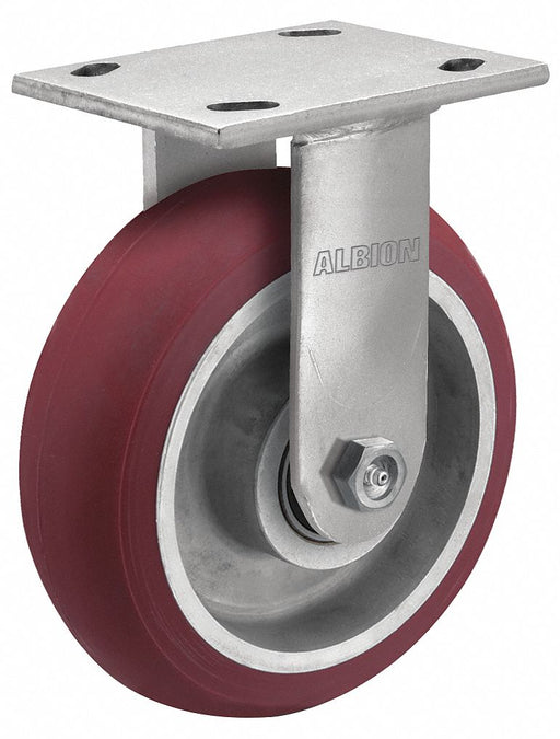 Plate Caster Rigid Polyurethane 5 5/8 H