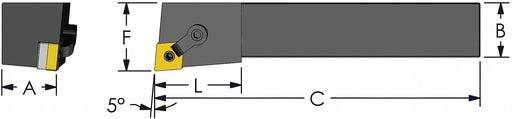 Indexable Profiling End Mill 1-1/4 PHC