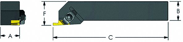 Indexable Profiling End Mill 25.00mm PHC