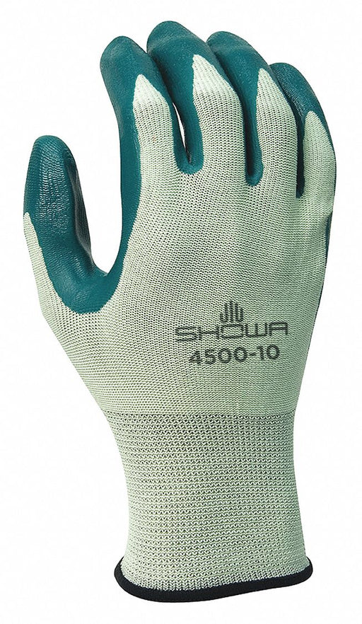 VF Coated Gloves Grn 8 6KF82 PR