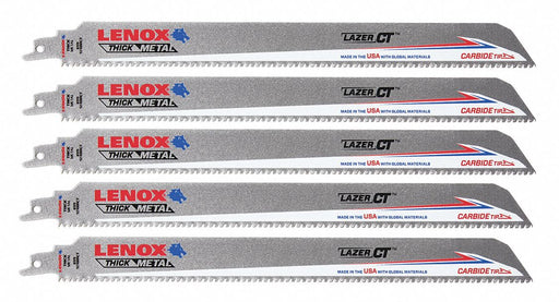 ReciproSawBlade L 12 TPI 8 PK5 Straight