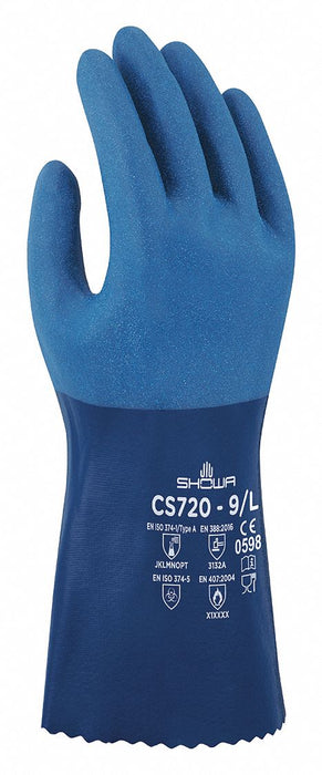K2551 ChemResistantGloves Blu XL 10 PR