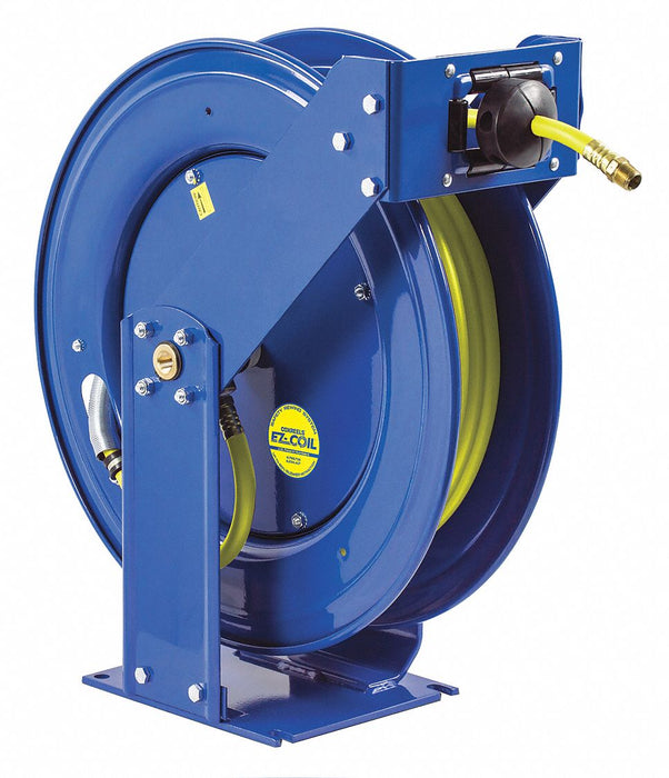 Spring Return Hose Reel 1/2 MNPT 75 ft