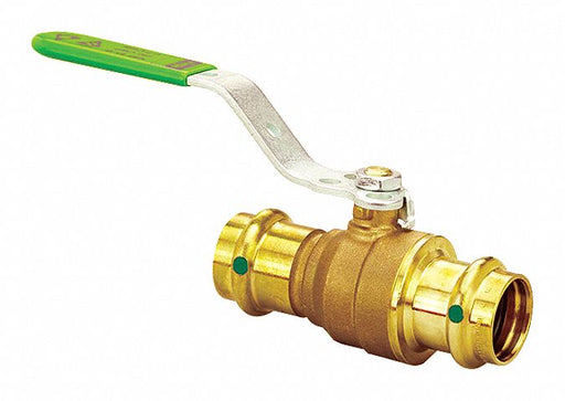 Manual 2-Way Ball Valve Press Bronze