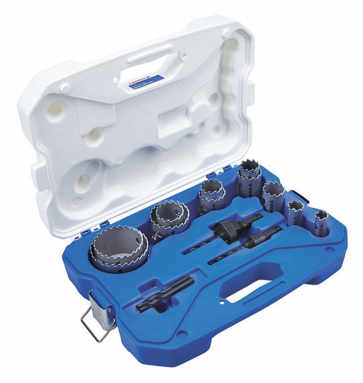 Hole Saw Kit 15pcs Sizes 0.75 -3 