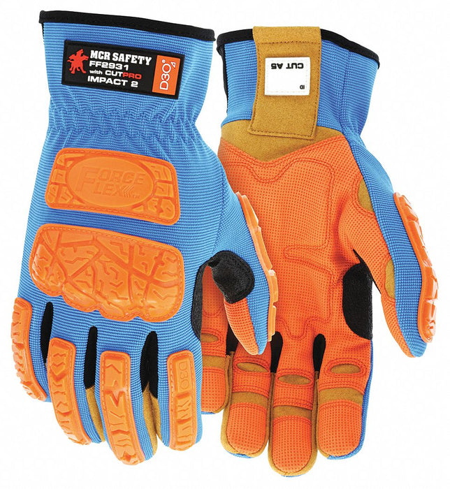 Impact Resistant Glove L Full Finger PR