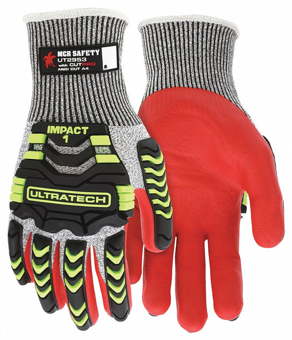 Coated Gloves S knit Cuff PR